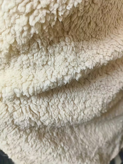 Liva | Let og Varm Hættejakke i Dobbeltstof