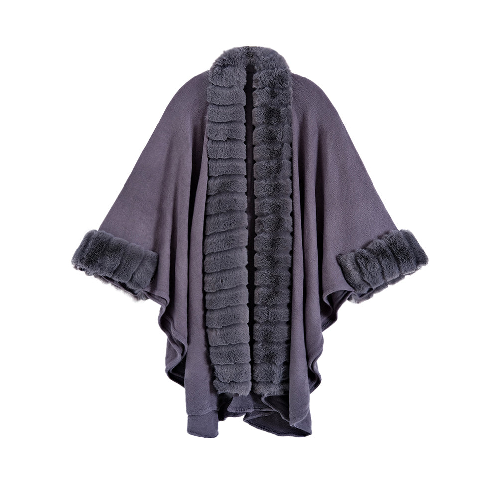 Nora | Oversized Strikket Cape