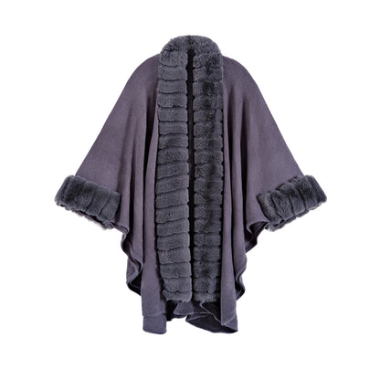 Nora | Oversized Strikket Cape
