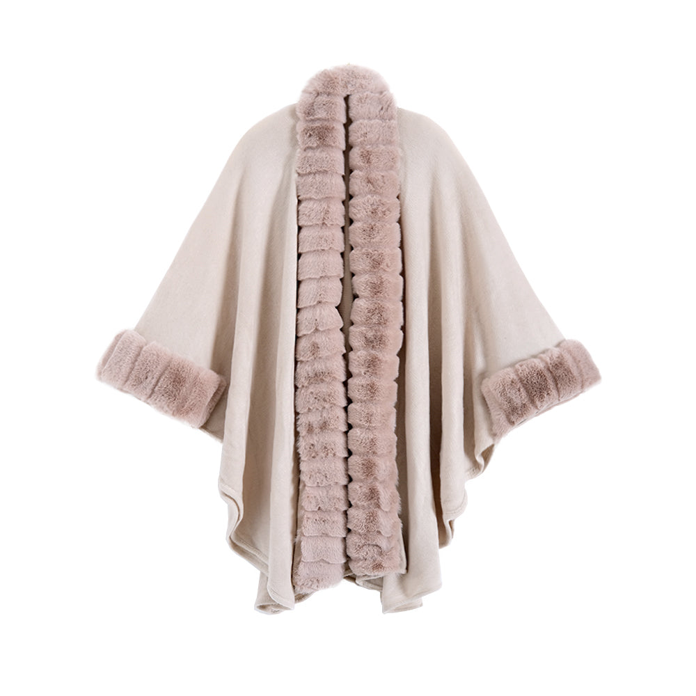 Nora | Oversized Strikket Cape