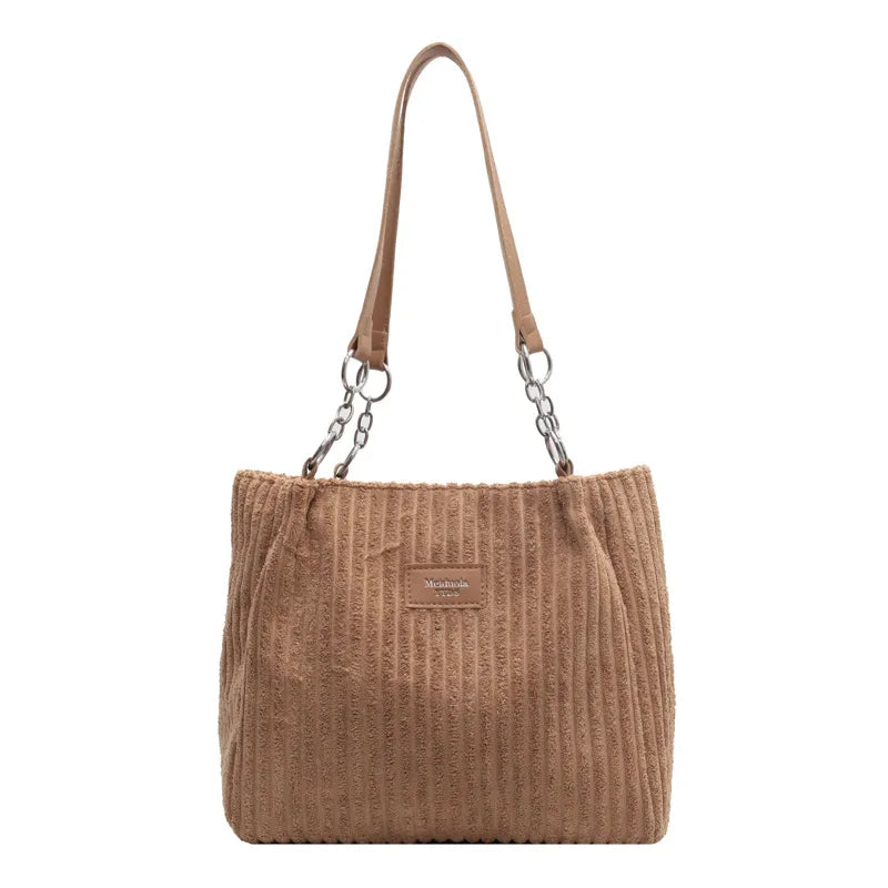 Retro Fløjl Tote Bag