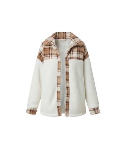 Pia | Løs Uldfrakke til Kvinder