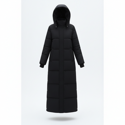 Anna | Lang Quiltet Vinterjakke