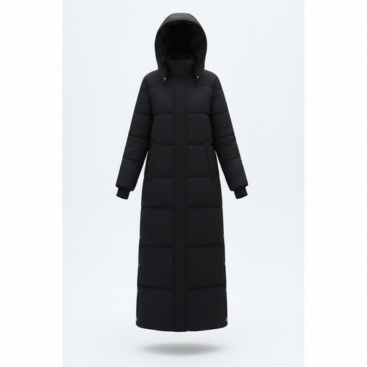 Anna | Lang Quiltet Vinterjakke