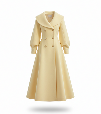 Jette | Fransk Retro Uldfrakke