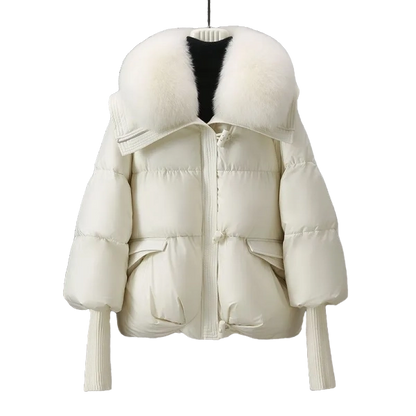 Frida | Brun Vinterjakke