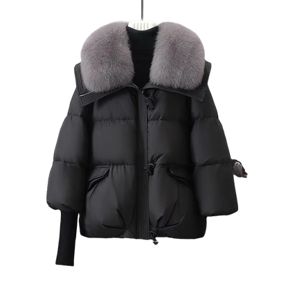 Frida | Brun Vinterjakke