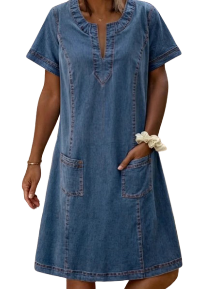 Linea™ | Blød Denimkjole