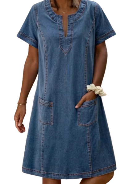 Linea™ | Blød Denimkjole