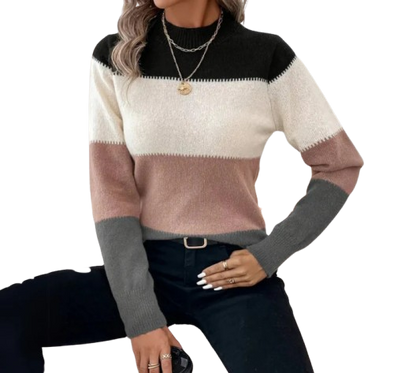 Dagmar | Blød og Tidløs Strik med Striber