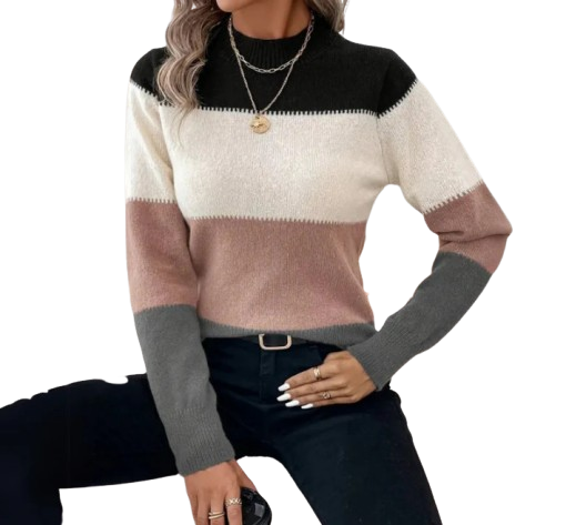 Dagmar | Blød og Tidløs Strik med Striber