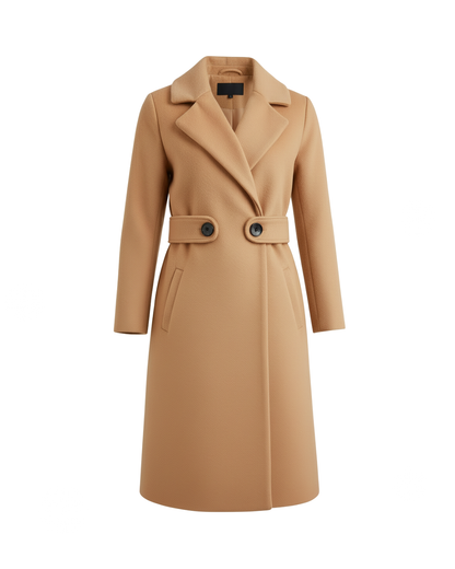 Grethe | Lang uldfrakke