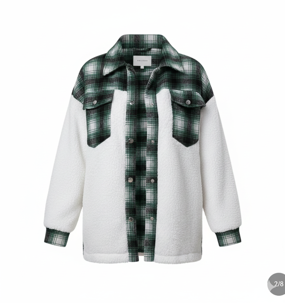 Mia | Løs Uldfrakke til Kvinder