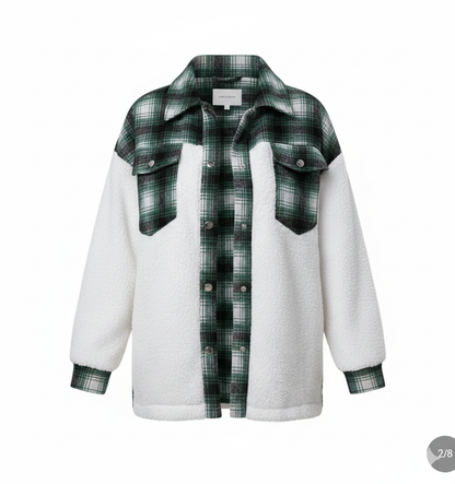 Mia | Løs Uldfrakke til Kvinder