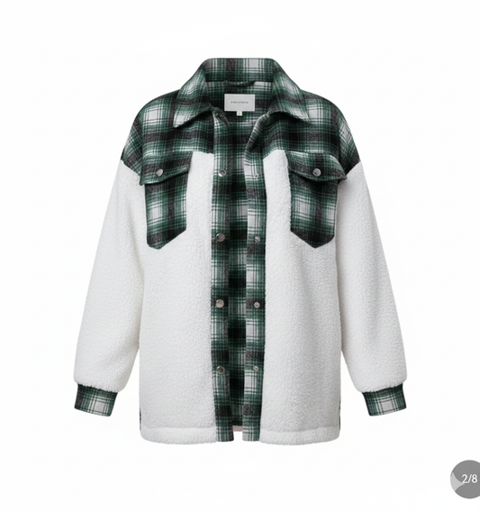 Mia | Løs Uldfrakke til Kvinder