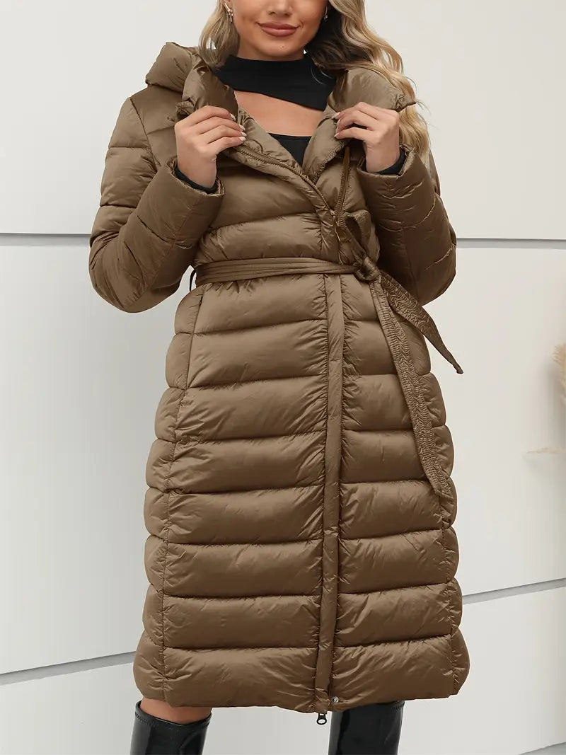 Bella | Elegant Lang PufferjakkeRetry