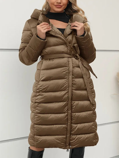 Bella | Elegant Lang PufferjakkeRetry